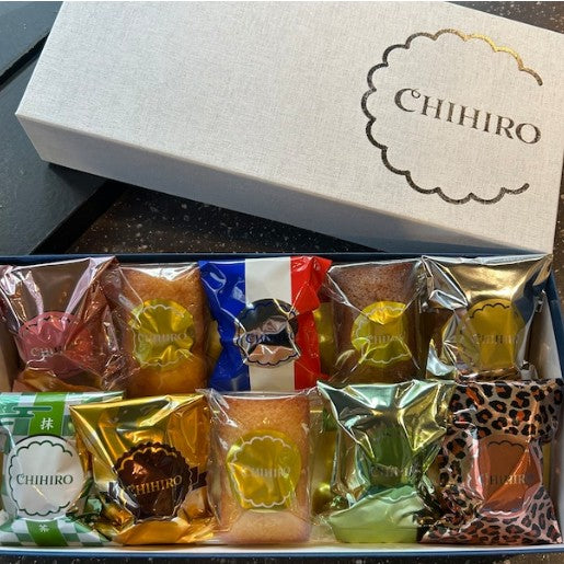 よくばりフィナンシェBOX(10個)
10種類フィナンシェ食べ比べ